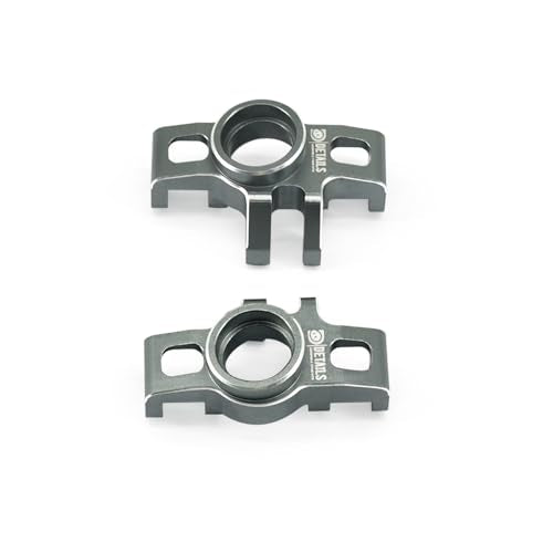 Hobby Details Aluminum Upgrade Parts Set for ARRMA Mini Kraton 4x4 1/16, Front & Rear A-Arms, Knuckle, Steering,Titanium Color (Front Knuckle) - color: Front Knuckle