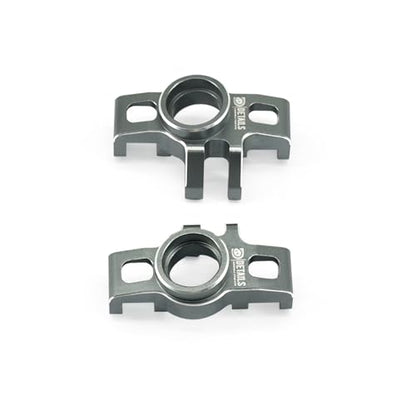 Hobby Details Aluminum Upgrade Parts Set for ARRMA Mini Kraton 4x4 1/16, Front & Rear A-Arms, Knuckle, Steering,Titanium Color (Front Knuckle) - color: Front Knuckle