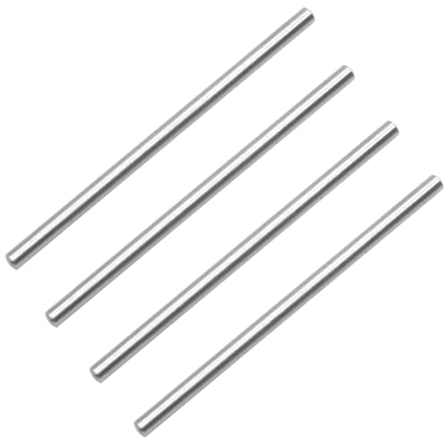 4Pack ShareGoo Metal Front Rear Suspension Arm Round Pin 40.5x2mm Upgrade Part Compatible with WLtoys A949 A959 A969 A979 K929 1/18 Scale Models RC Car