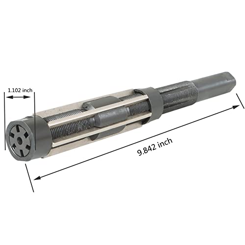 Kimllier Hand Reamer 29.5-33.5mm High Speed Steel Adjustable Hand Reamers - size: 29.5-33.5mm