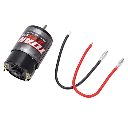 550 Brushed Motor & 320A Two Way ESC Set fit for RC Car Crawler 21T High Performance Off Road Vehicle Easy Wiring Aluminum Housing - size: 21T