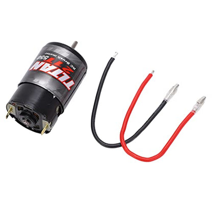 550 Brushed Motor & 320A Two Way ESC Set fit for RC Car Crawler 21T High Performance Off Road Vehicle Easy Wiring Aluminum Housing - size: 21T