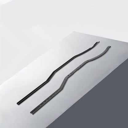 RC Car Accessories for Axial for Scx10 90027 for II 90046 90047 rc Car Crawler Truck Vehicle Model 2Pcs Set Steel for Chassis Frame Rails