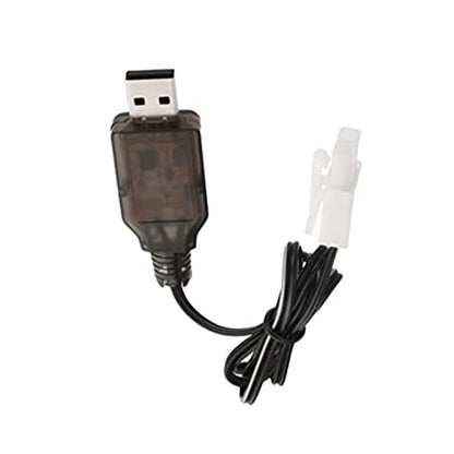 Heyiarbeit L6.2-2P USB Power Charging Cable for RC Car 4.8 V 250mA Ni-MH Ni-CD Battery 1pcs - size: L6.2-2P 1Pcs