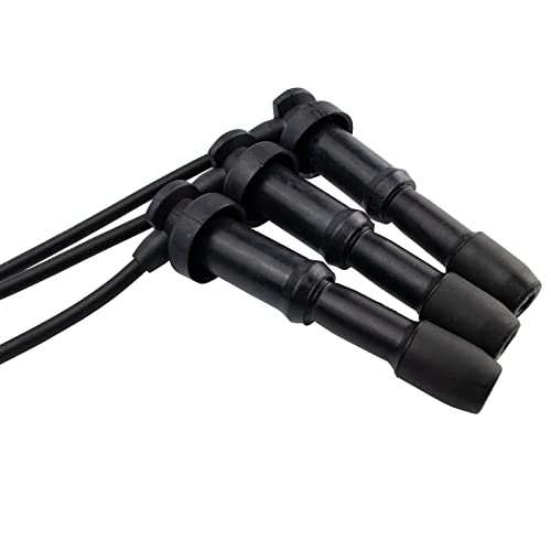 TRQ Ignition Engine Spark Plug Wire Kit Set Direct Fit - style: IWA69078