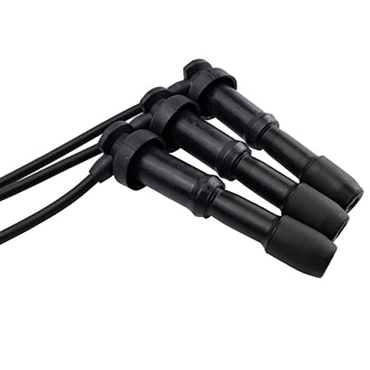TRQ Ignition Engine Spark Plug Wire Kit Set Direct Fit - style: IWA69078