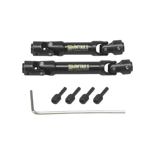 1144 Steel Hardening Drive Shaft Set for 1/30 Axial SCX30 RC Cars, Upgrade Parts with Mounting Hardware