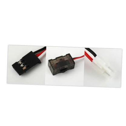 16V Brushed Esc Electronic Controller with Cooling Fan Brake Function for Car Boat Durable for Climbing Vehicles