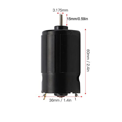BRRNOO Brushed Motor, RC Crawler Motor RC Kit Accuracy Low Noise 550 Brushed for 4 Model (35T) - size: 35T