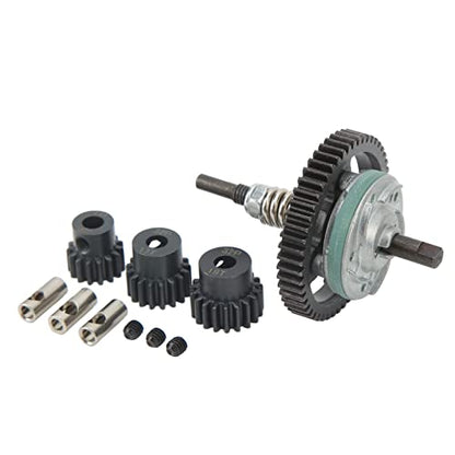 RC 52T Differential Gear Assembly with 15T 17T 19T Pinions Gear Set Premium Durable Upgrade Kit for Enhanced Performance Smooth Ride & Precise Fit on 1 10 RC Car