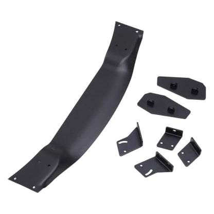 Aluminium Alloy Rear Spoiler Wing for 1/10 RC Racing Drift Car — Reduces Air Resistance, Enhances Stability, Easy Install, Black Powder Coat Finish