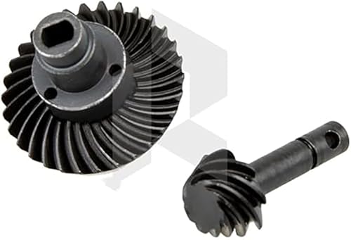 Rhino Capra Metal Complete Front Rear Portal Axle Set for 1/10 RC Crawler Car Axial SCX10 I SCX10 II Redcat GEN8 RGT EX86100 (8T/30T) - color: 8t/30t