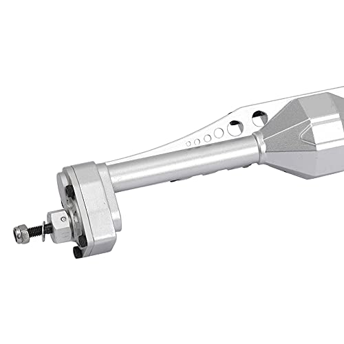 Aluminum Alloy Rear Portal Axle for Capra 1.9 UTB AXI03004 1/10 RC Crawler Car Upgrades (Silver) - color: Silver
