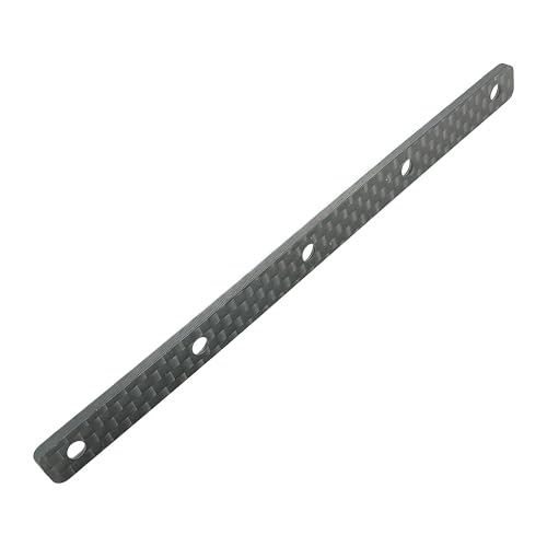 Carbon Fiber Chassis Reinforcement Plate for Tamiya TT-02 1/10 RC Car | Upgrade Parts,High Rigidity,Lightweight Design,Precision Fit,High Strength,Improved Stability,Easy Installation