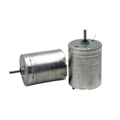 1pcs Mini 370 Electric Motor DC12V 18V 24V 3750rpm Low Current Metal Brush 24mm Size for Control Cars