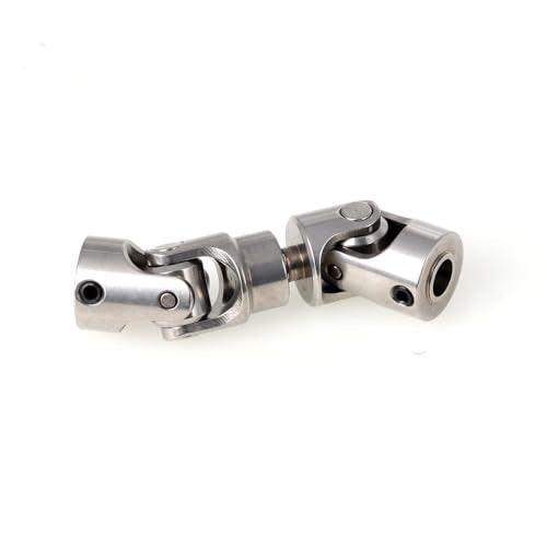 LCX 1/10th RC Crawler Car Hard Steel Universal Drive Shaft for RC Truck TRX4 TRX6 SCX10 SCX10 II SCX10 III SCX10 PRO UTB10 RBX10 Capra Gen8, Upgrades Parts Accessories (45-55mm / 1.77-2.16 in)