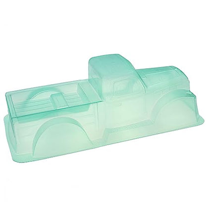 RCPickup Trunk Body Shell Transparent Shell Modified Part 313mm Wheelbase for SCX10 TRAX4 1:10 RCCar Accessories