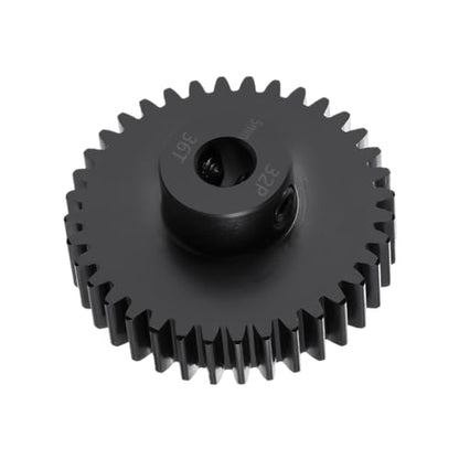 Steel 32P 5mm Pinion Gear 36T Motor Gears for 1/10 1/8 RC Car Parts - size: 36T