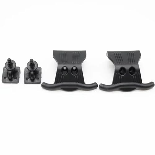 Compatible with Wltoys 284161 1/28 RC Car Upgrade Spare Parts Accessories 2 Set Front Bumper and Body Mount Post 284161-2558 RC Car Bumper
