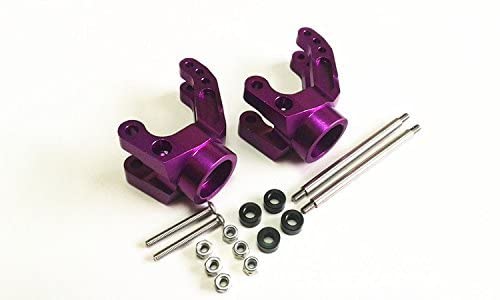 Heavy Duty Rear Hub Carrier for HPI Savage Flux XL X 4.6 5.9 2pcs Aluminum Purple