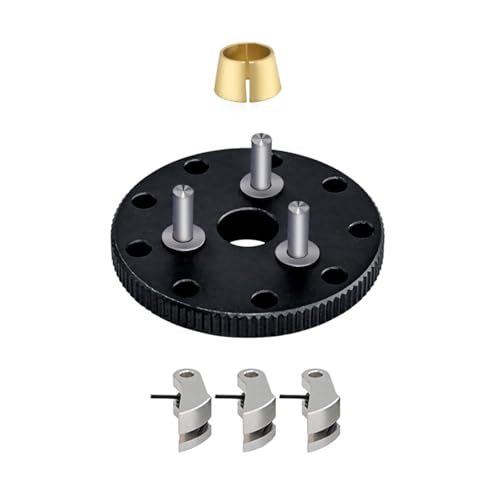 Aluminium Alloy RC Car Clutch Flywheel for TRAXXAS 1/10 Nitro/Stampede/Jato/T-Maxx/Nitro Rustler/Revo Oil RC Car Parts - color: Black