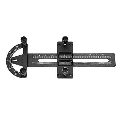 VGEBY RC Shock Absorber Tool, Adjustable Aluminium Alloy Measurement Wheel for Precision Tuning RC Car Suspension Accessories for Hobbyists, Model Builders, Off-Road Enthusiasts