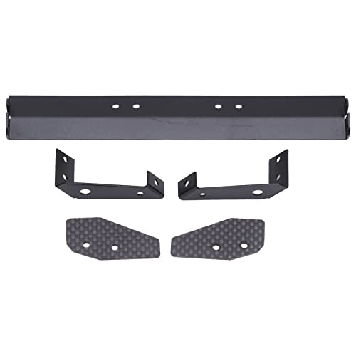 RC Rear Spoiler Wing, Aluminum Alloy RC Car Rear Wing Mounting Set for 1/10 RC Spoiler