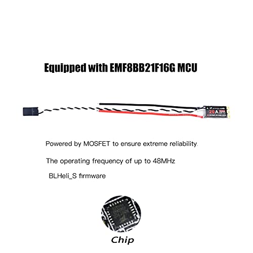 4Pcs 20A ESC Brushless Electronic Speed Controller DSHOT BLHeli_S 2-4S Lipo for FPV QAV Drone Multirotor Quadcopter