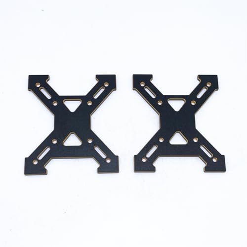 KingVal Metal Wheel Rim Tire Storage Rack RC Tool Kit Compatible with AXIAL SCX24 TRAXXAS TRX4M FCX24 1/24 1/18 1'' 1.1'' RC Crawler Car Tire Wheel (Black-Gold)