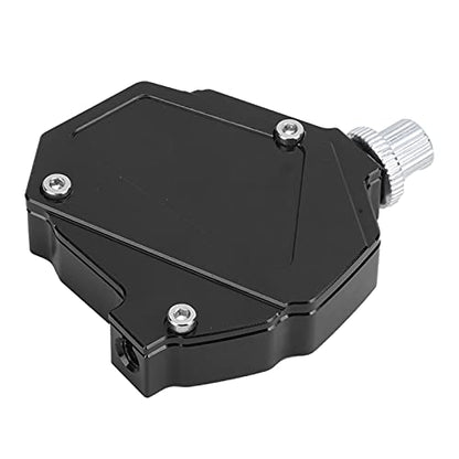 BRRNOO Clutch, Aluminum Alloy Clutch Box Aluminium Alloy Universal Modification Brake for Motorcycles and ATVs (Black) - color: Black