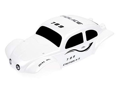 SummitLink Custom Body Police Style Compatible for 1/10 Scale RC Car or Truck (Truck not Included) SSB-PW-01