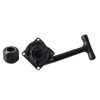 R020 Pull Starter for 1/10 Scale RC Nitro gy | Metal & Plastic Material | Easy Installation | Compatible with HSP Vertex VX 16, 18, 21 Nitro Engine