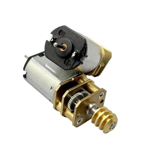 GA12-N20 12mm Full Metal Gearbox Gear Reduction Motor Worm Shaft DC 3V 62RPM Slow Speed Dual DIY Robot Car