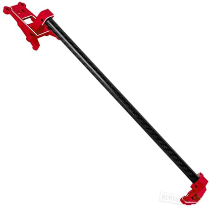 RC Aluminum Chassis Brace Upgrades Part for 1/10 Slash 4wd LCG,Slash 4x4 LCG VXL,Rustler 4wd,Rustler 4x4 VXL,Chassis Brace Heavy Duty Hops up,Red - color: Red - (Upgrades)