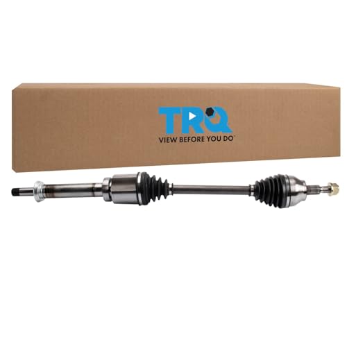 TRQ Front Passenger Side CV Axle Assembly Compatible with 2013-2014 Ford Escape S 2015-2016 Escape L4 2.5L Front Wheel Drive 2017-2018 S - style: CSA32547