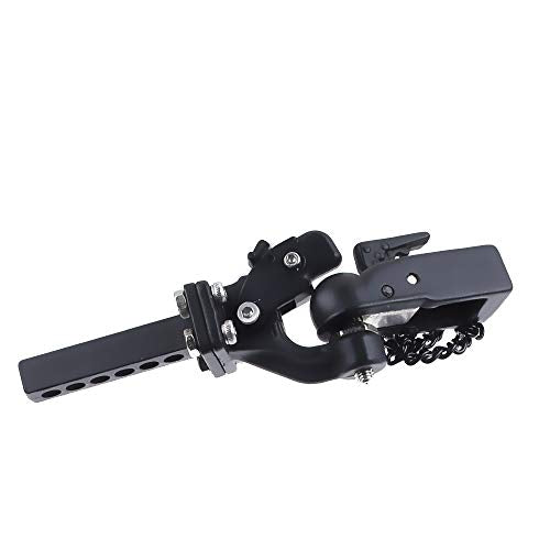 DKKY 1/10 RC Trailer Hook Tow Hitch with Ball Buckle Compatible with Axial SCX10 Traxxas TRX4 1/10 Scale RC Accessories