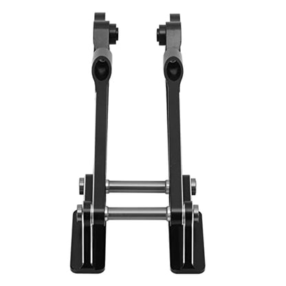 Metal Rear Wing Mount Set, 1/8 Aluminum Alloy Remote Control Car Upgrade Mount Accessory (1) - size: 1