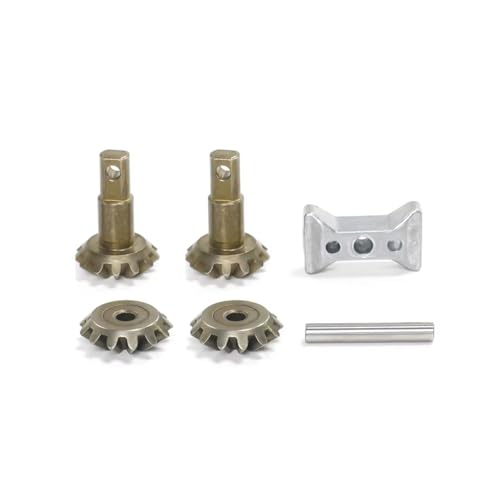 for Traxxas for Slash 4x4 for Stampede for Rustler for Hoss HQ727 Gears 6882X Metal Differential Gear Set Output Gears RC Car Repair Kit