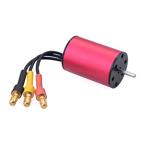 KingVal Replacement 2030 6500KV Waterproof Brushless Motor Shaft 2mm Compatible with 1/18 1/20 RC Car - size: 6500KV, style: 2030
