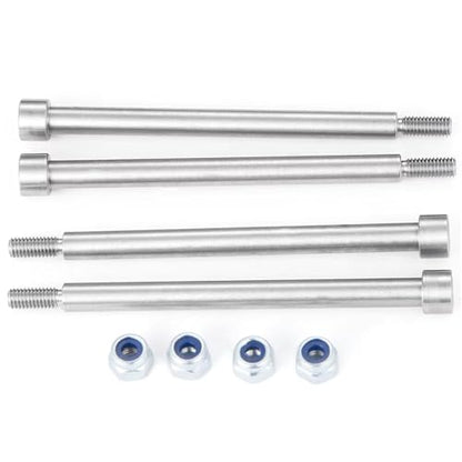 Compatible with X-MAXX 1/5 RC for Buggy Truck Upgrade Parts Metal Threaded Suspension Hinge Pins A-arm Pins and M3 Nut RC Car Accessories