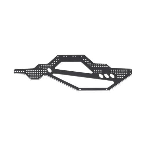 Alloy Frame Chassis Kit, Precision Aluminum Crawler Body Panels with Link Mounting Points, Stable Operation for SCX24 Remote Control Car