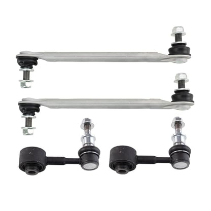 TRQ Front and Rear Driver and Passenger Side Sway Bar Link Set 4 Piece Compatible with 18-22 Toyota Camry 19-22 Avalon 19-21 Lexus ES300h 19-21 ES350 - style: PSA29038