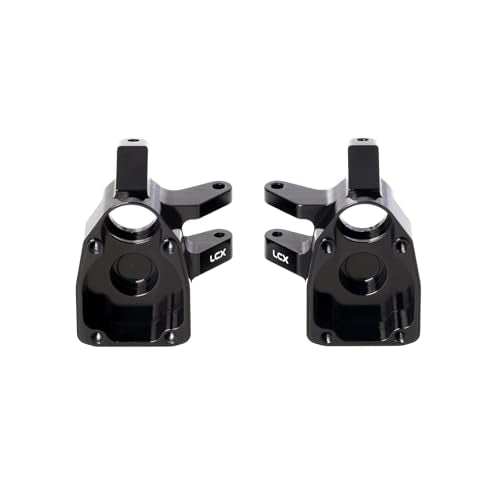 LCX Racing 1/8th RC Crawler Car Aluminum AF16P Front Portal Axles Steering Knuckles for Axial AXP8 Gilamon 2.2，Upgrades Parts Accessories