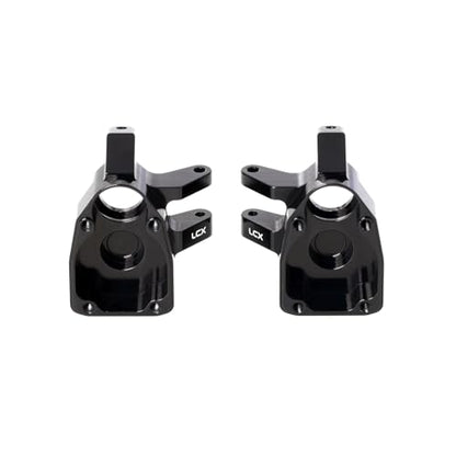 LCX Racing 1/8th RC Crawler Car Aluminum AF16P Front Portal Axles Steering Knuckles for Axial AXP8 Gilamon 2.2，Upgrades Parts Accessories