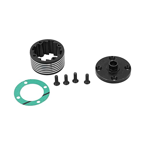 Metal Front Middle Rear Universal Differential Case 8655, Differential Case for ZD Racing DBX - 07 EX - 07 1/7 RC Car, Steel Material Durable Differential Gearbox with Aluminium Al