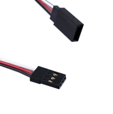 DYWISHKEY 30cm Servo Cables, Male to Female (10 Pack)
