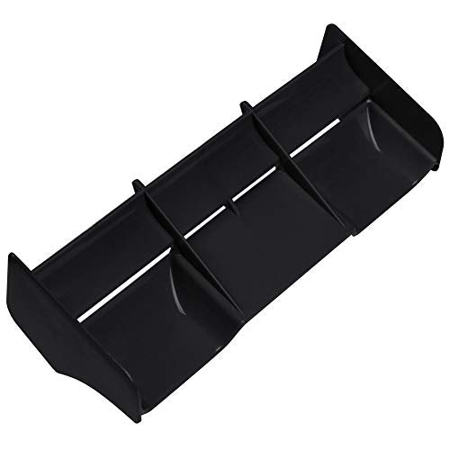 HobbyPark RC Car 1:8 Off Road Buggy Wing Body Spoiler High Down Force, Black - color: Black, size: 1/8 Scale