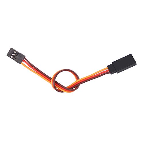 20pcs 22awg 60 Cores Male to Female 5.90inch Lead Plug Servo Extension Wire Cable Line for RC Model Aircraft Stranded Futaba JR