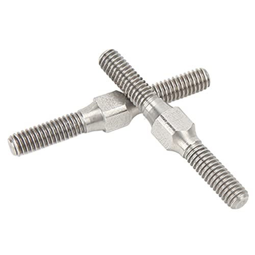 RC Turnbuckle Link Steel 2 - Pack | Heavy - Duty Tie Rod for ARRMA Granite/Big Rock/Senton 1/10 Scale RC Cars | M4 Thread Adjustable Linkage Kit