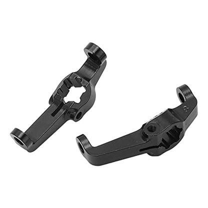 2Pcs Brass Caster Blocks Protal Drive C Hub Carrier Blackening for Fcx24 124 Rc Car Upgrades Parts Accessories Car Model Accessory